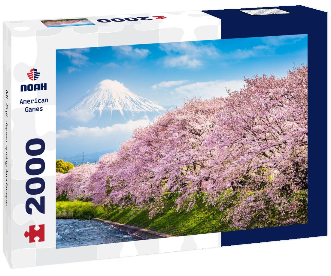Mt. Fuji, Japan spring landscape 2000pc Puzzle