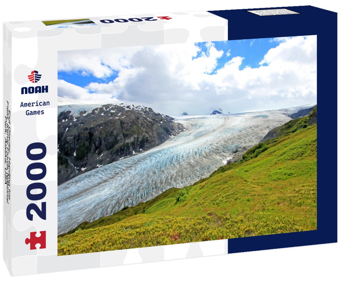 Exit Glacier, Harding Ice Field, Kenai Fjords National Park, Alaska, USA 2000pc Puzzle