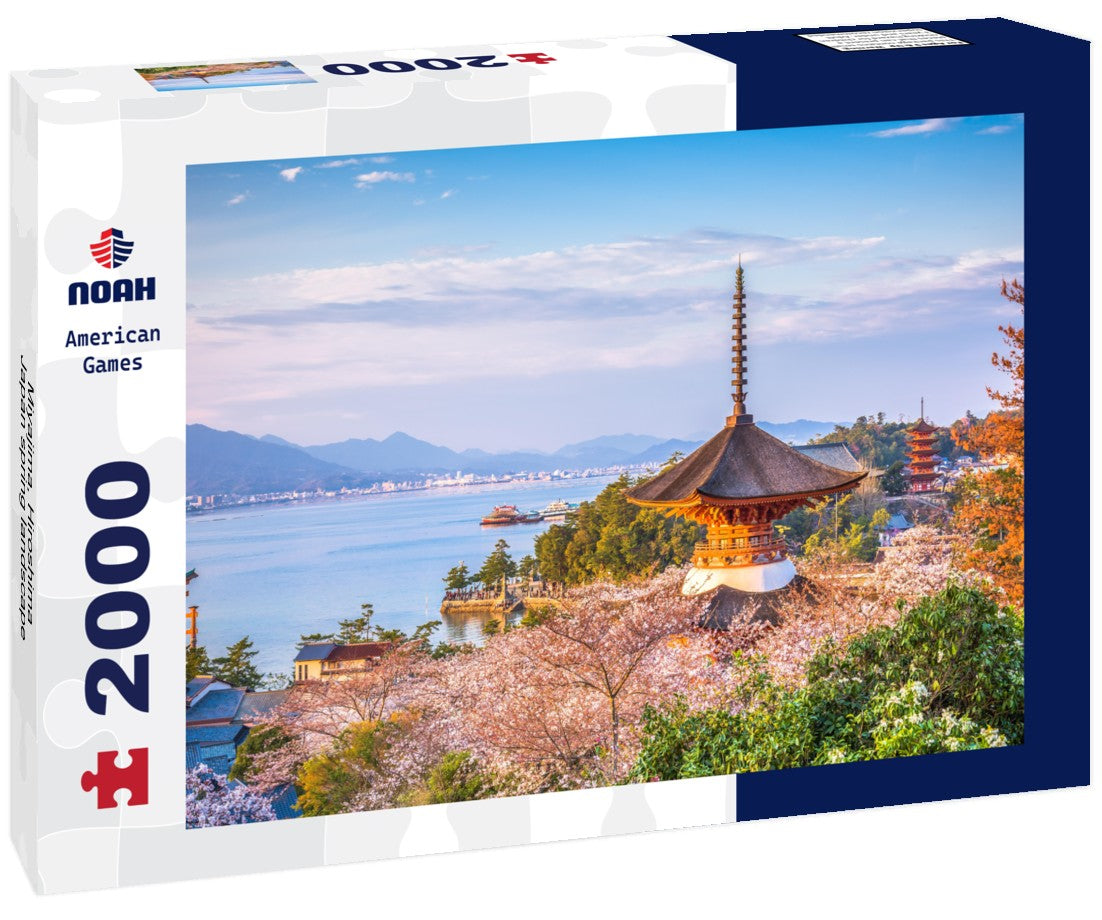 Miyajima, Hiroshima, Japan spring landscape 2000pc Puzzle