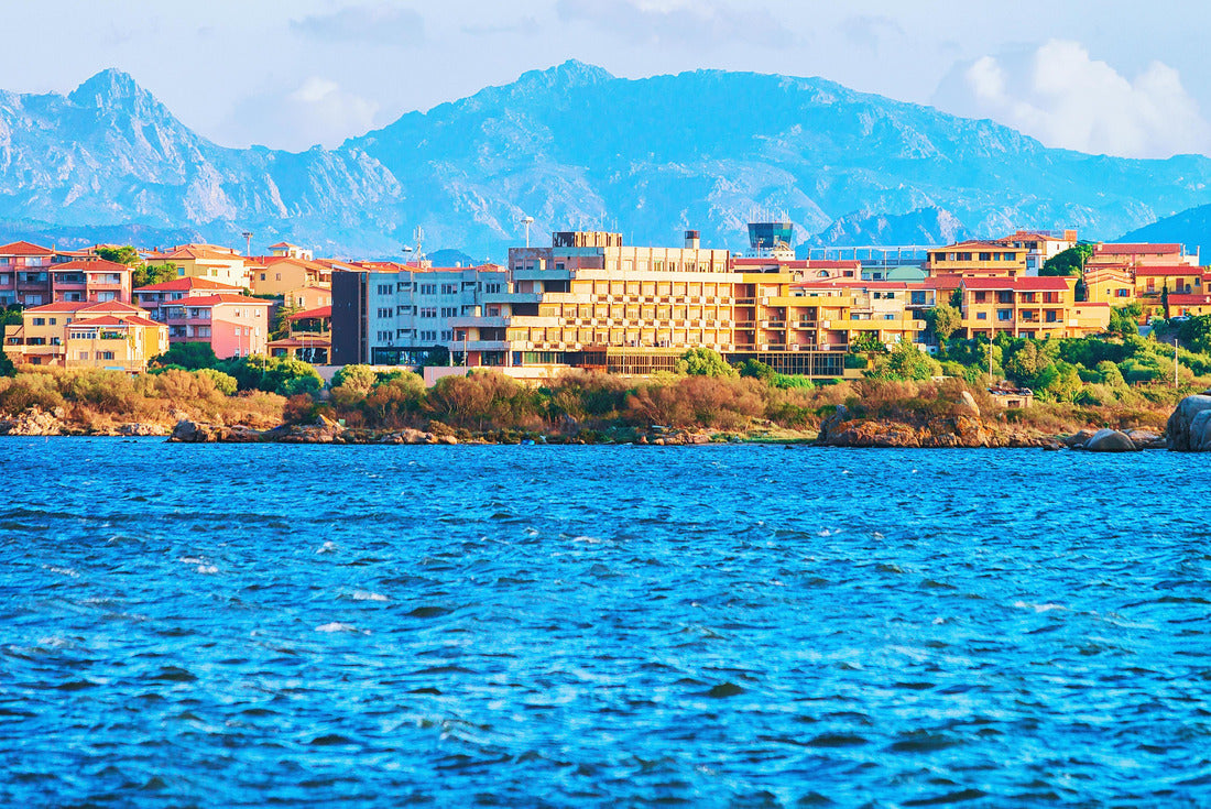 Urban landscape Olbia with the Mediterranean Sea, Sardinia, Italy 2000pc Puzzle