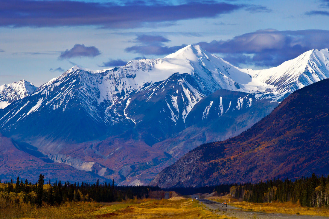 the drive from Whitehorse to Haines Junction, Yukon Territories, Canada 2000pc Puzzle