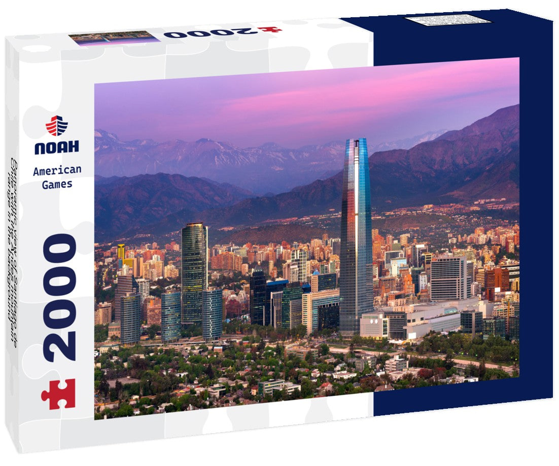 Santiago de Chile with the Andes mountain range in the background 2000pc Puzzle