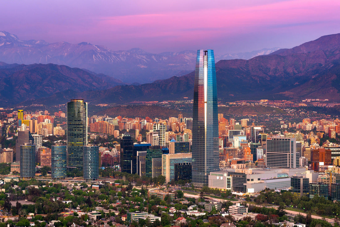 Santiago de Chile with the Andes mountain range in the background 2000pc Puzzle
