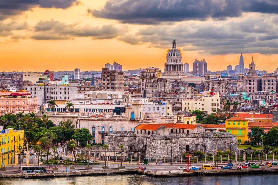 Havana, Cuba downtown skyline at dusk 2000pc Puzzle