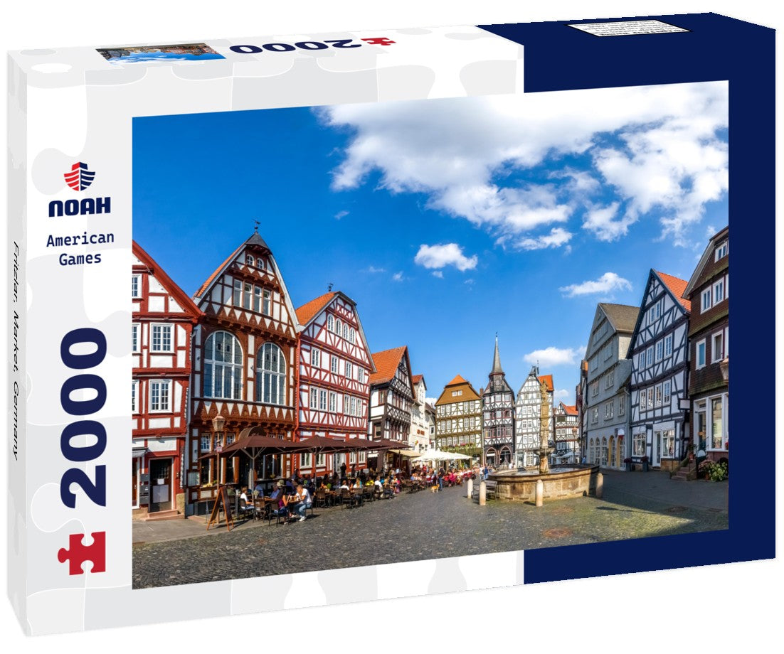 Fritzlar, Market, Germany 2000pc Puzzle