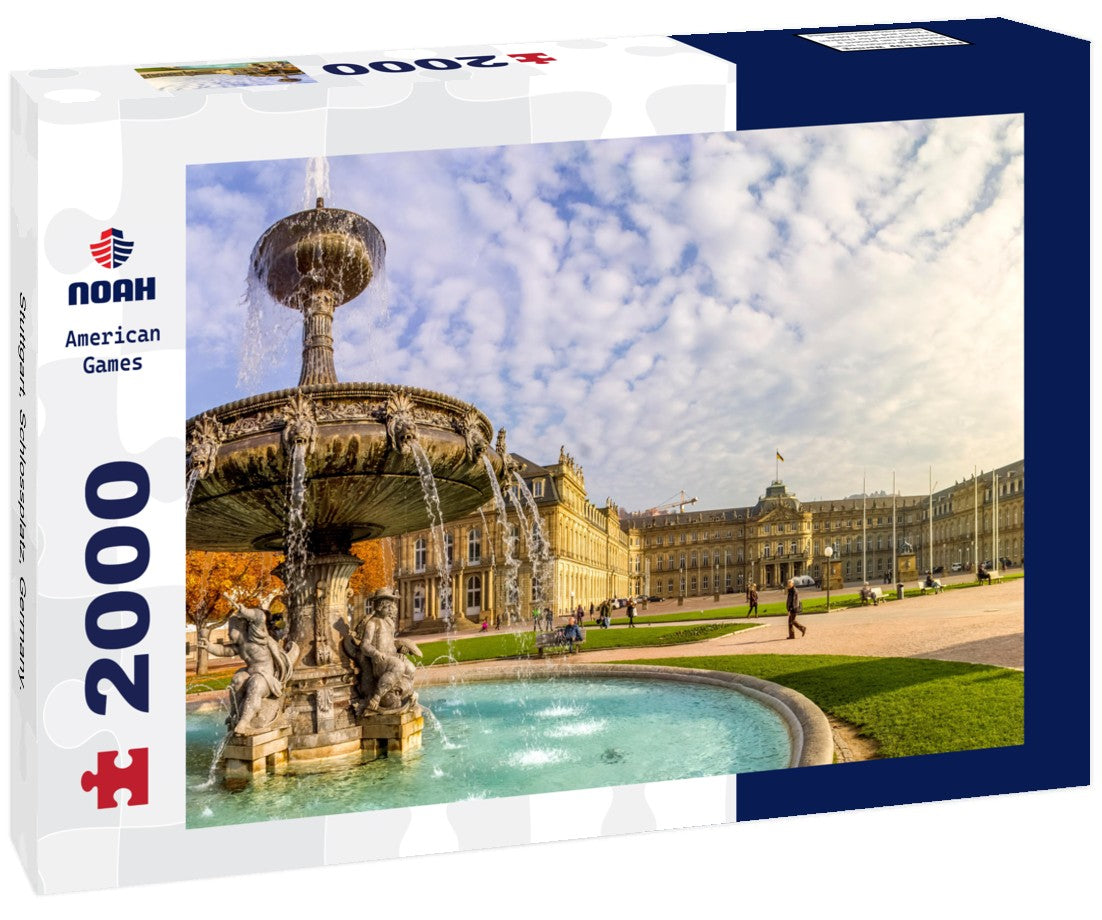 Stuttgart, Schlossplatz, Germany. 2000pc Puzzle