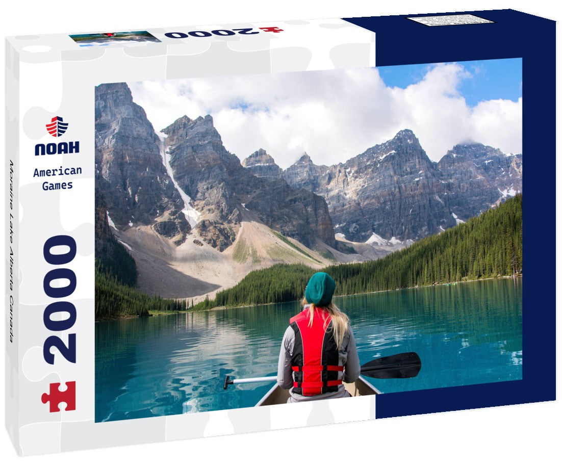 Noah Jigsaw Puzzle Moraine Lake Alberta Canada 2000 pieces