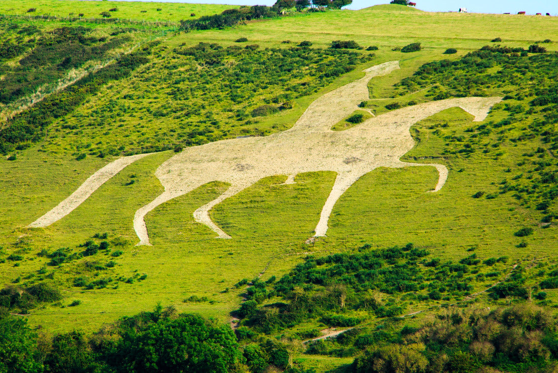 A walk in August around the Osmington in Dorset with views of the White Horse Weymouth and Portland bill 2000pc Puzzle