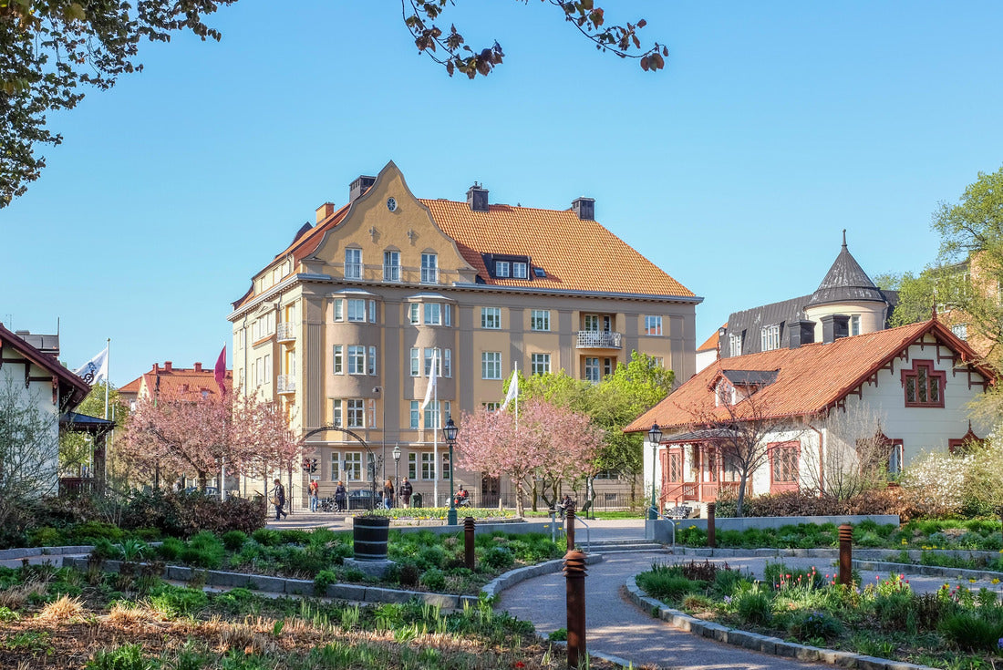 Spring in the idyllic park Tradgardsforeningen. This is a historic park in Linkoping, a famous university town in Sweden 2000pc Puzzle