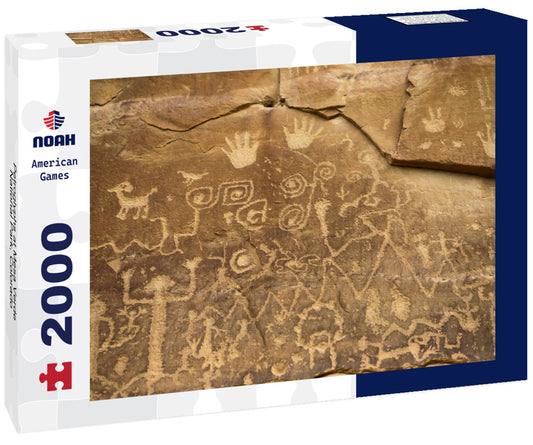 Noah Jigsaw Puzzle Petroglyphs at Mesa Verde National Park, Colorado 2000 pieces