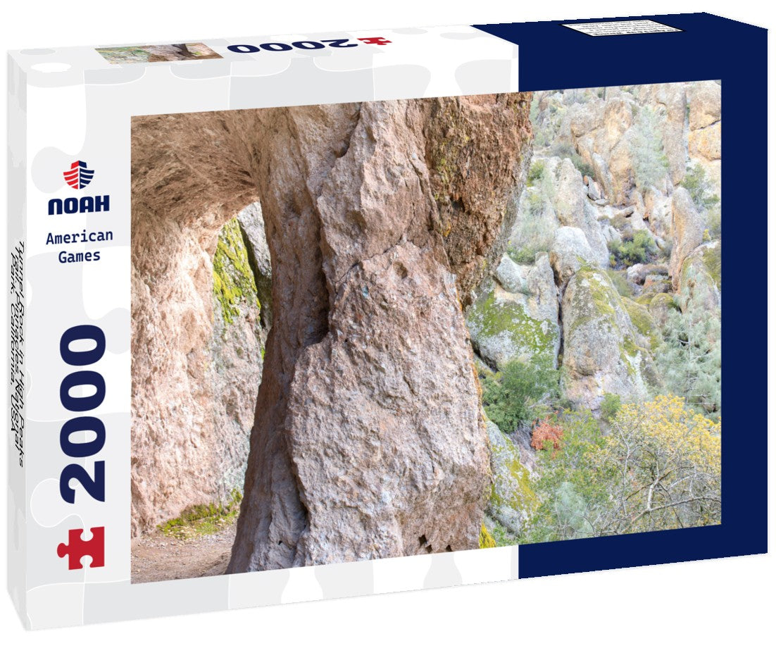 Noah Jigsaw Puzzle Tunnel Rock in High Peaks Trail. Pinnacles National Park, California, USA 2000 pieces