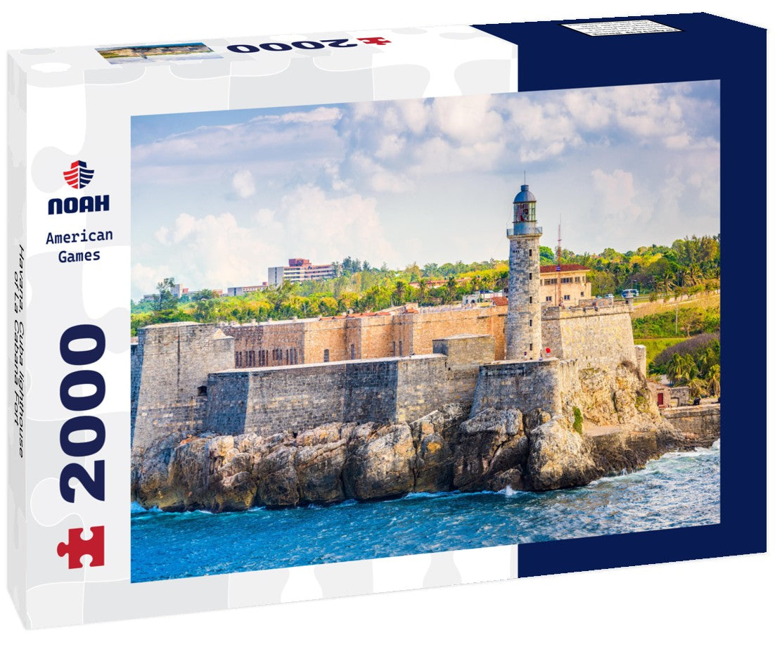 Havana, Cuba lighthouse of La Cabana Fort 2000pc Puzzle
