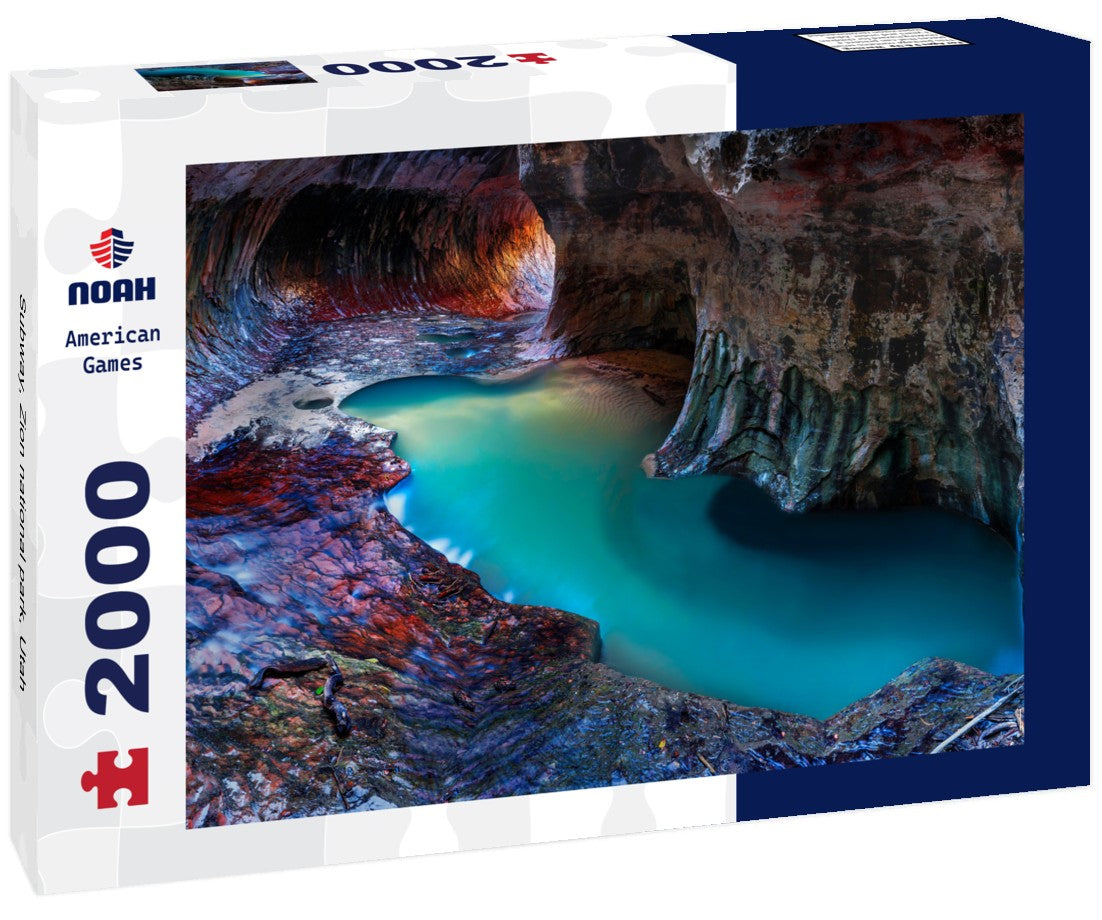Subway, Zion national park, Utah 2000pc Puzzle