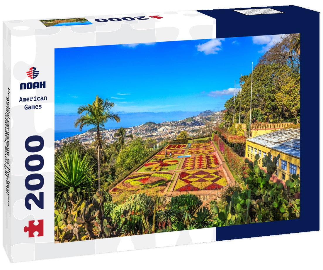 Beautiful  the famous botanical garden in Funchal, Madeira, Portugal 2000pc Puzzle