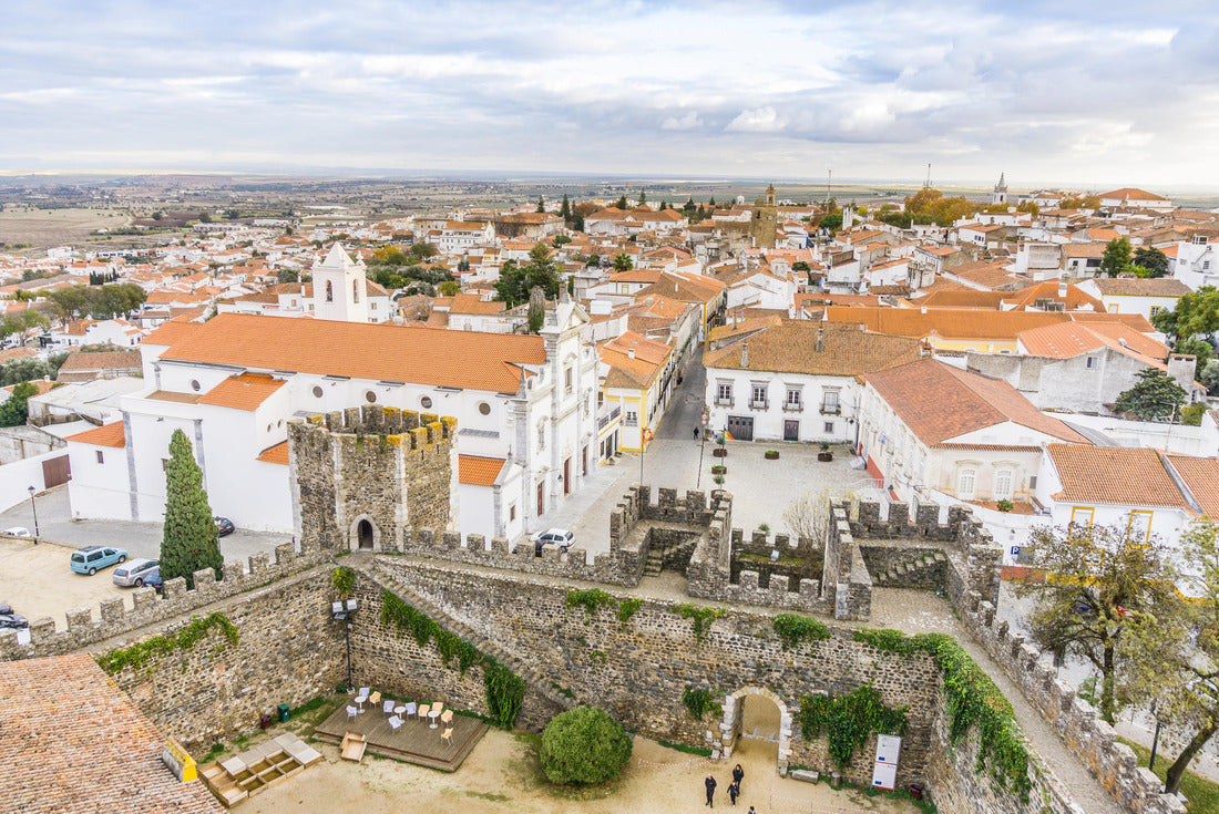 Cityscape with castel and cathedral, Beja, Alentejo, Portugal 2000pc Puzzle
