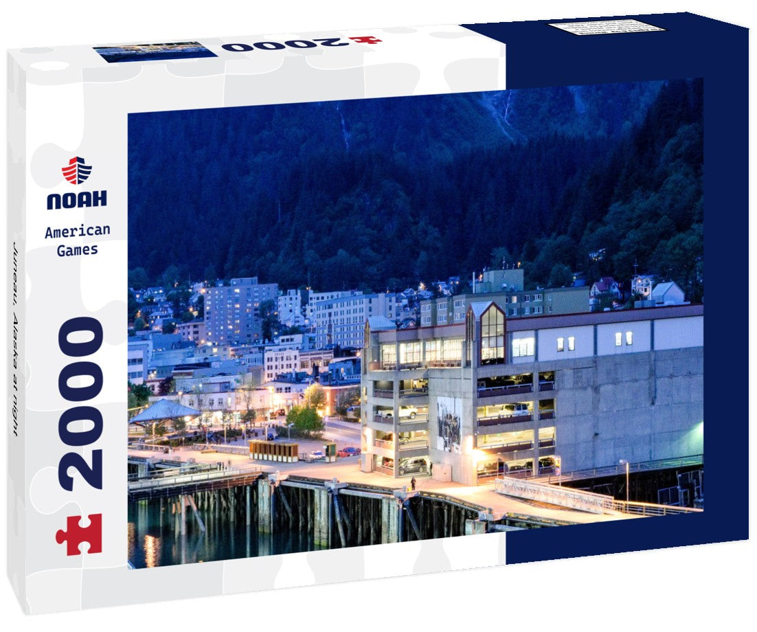 Juneau, Alaska at night 2000pc Puzzle