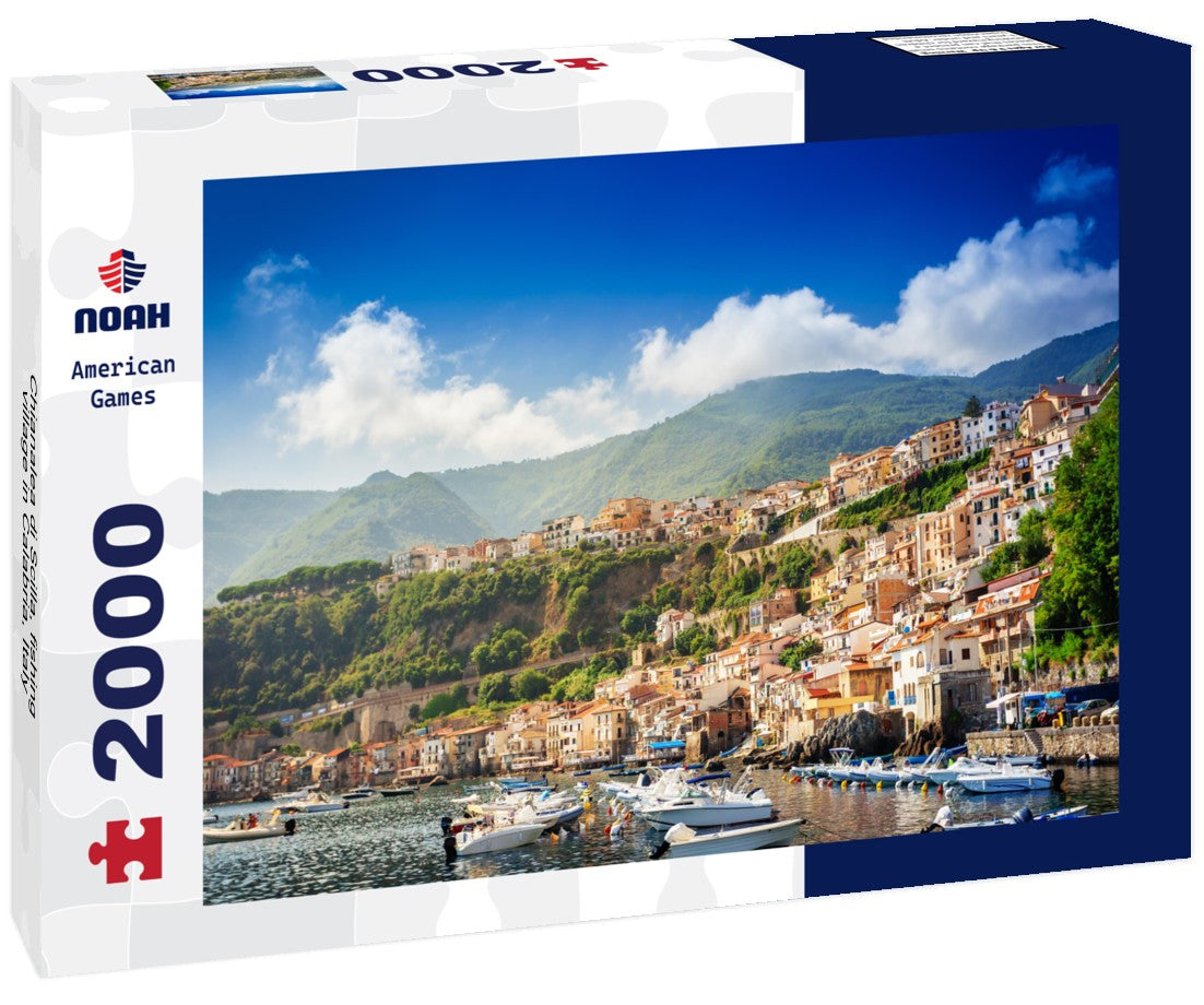 Chianalea di Scilla, fishing village in Calabria, Italy 2000pc Puzzle