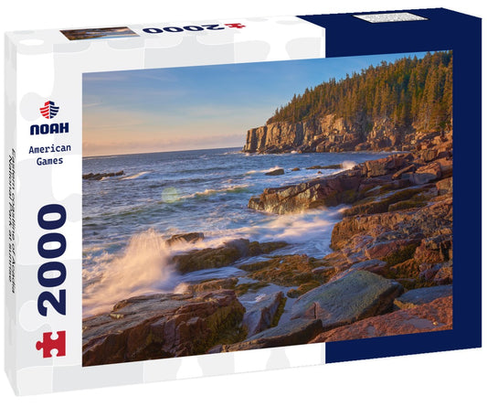 Noah Jigsaw Puzzle Eastern coastline of Acadia National Park at sunrise 2000 pieces