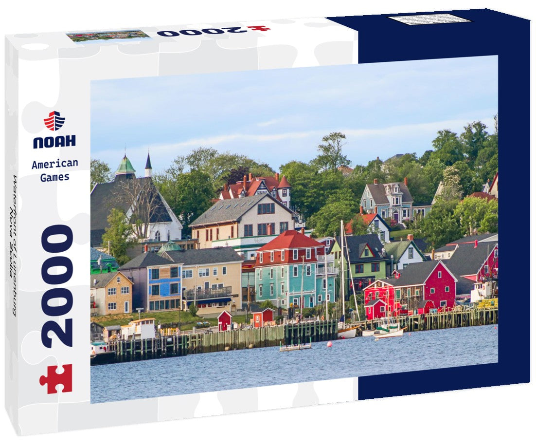 Waterfront of Lunenburg, Nova Scotia 2000pc Puzzle