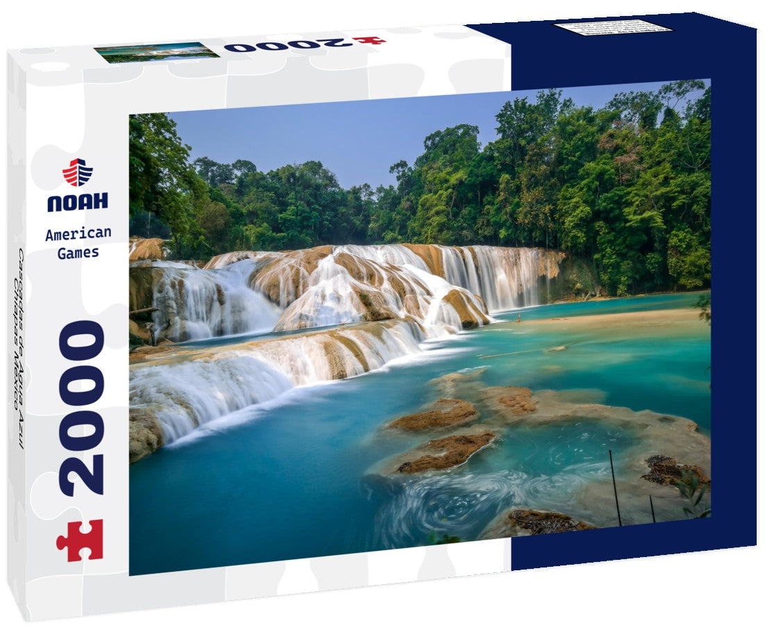 Cascadas de Agua Azul Chiapas Mexico 2000pc Puzzle