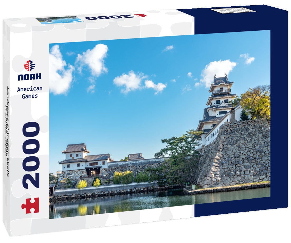 Landscape of Imabari Castle in Ehime, Japan 2000pc Puzzle