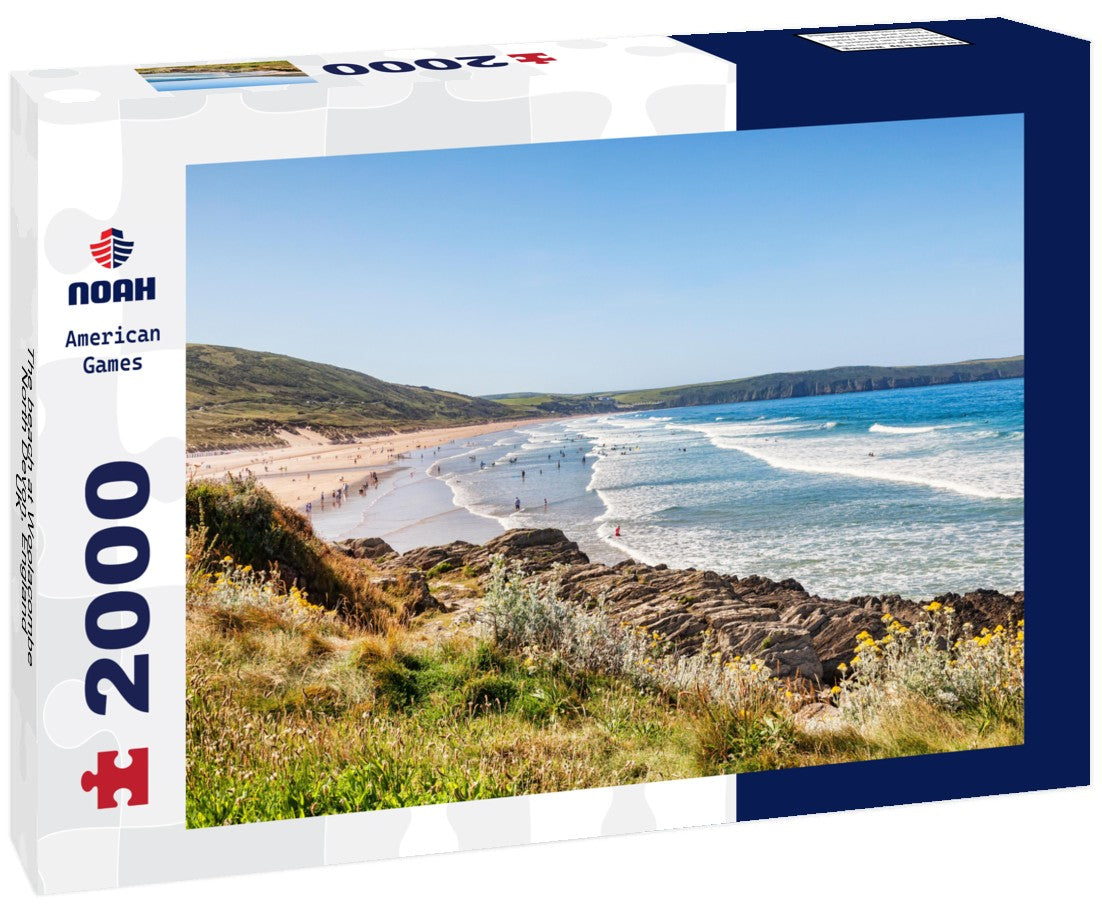 The beach at Woolacombe, North Devon, England, UK 2000pc Puzzle