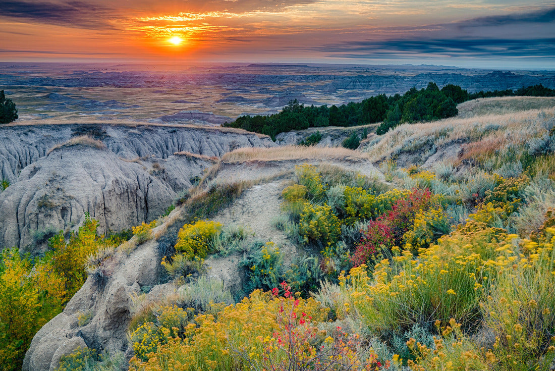 Sunrise over Badlands National Park, South Dakota 2000pc Puzzle