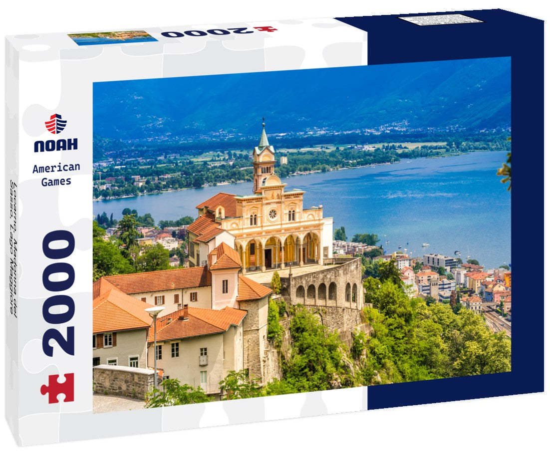 Locarno, Madonna del Sasso, Lago Maggiore 2000pc Puzzle