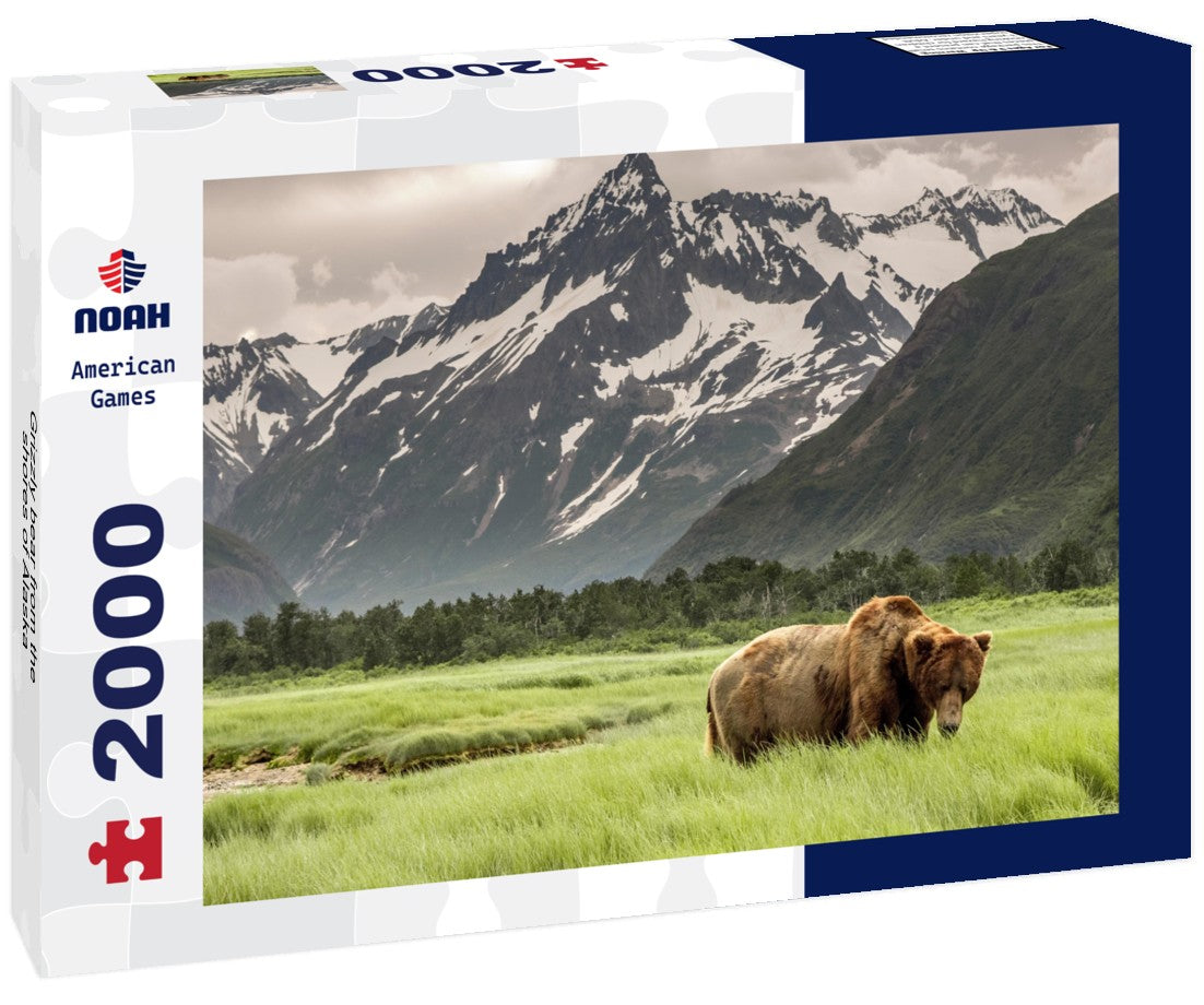 Grizzly bear from the shores of Alaska 2000pc Puzzle