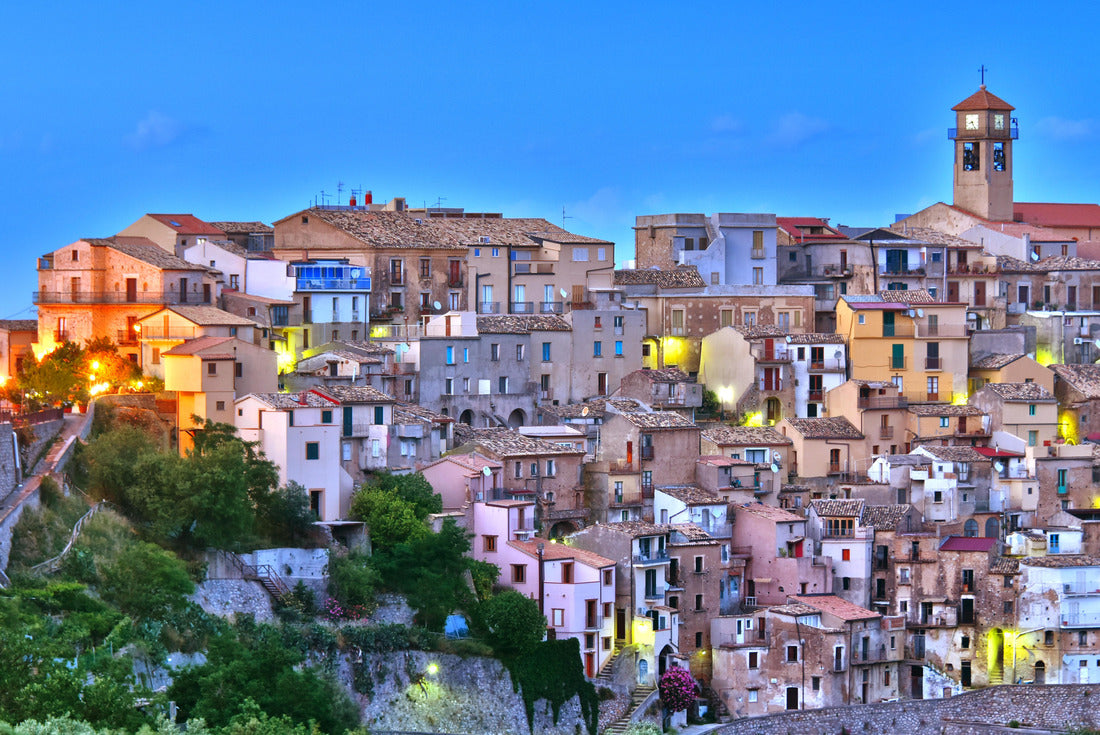 The village of Badolato in the province of Catanzaro, Calabria, Italy 2000pc Puzzle