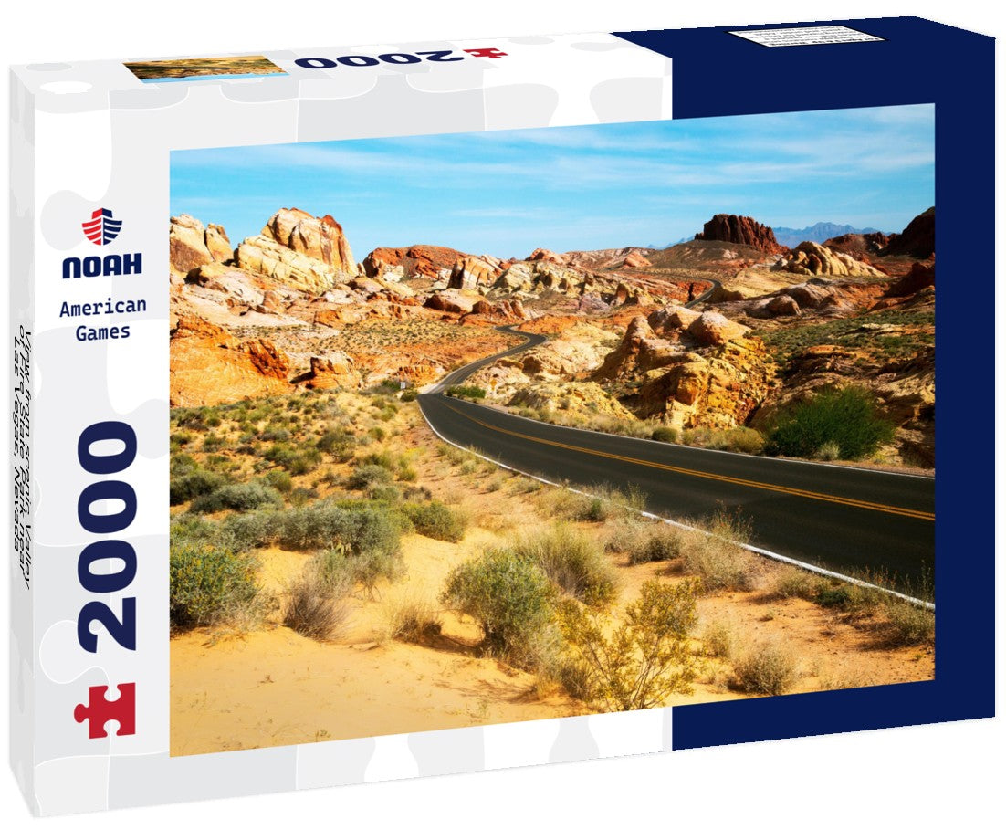 scenic Valley of Fire State Park near Las Vegas, Nevada 2000pc Puzzle