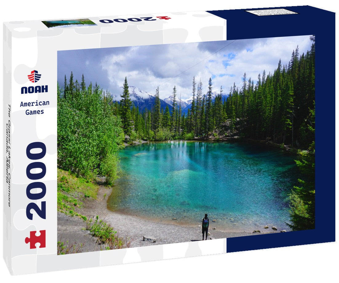 Noah Jigsaw Puzzle The Grassi Lakes, Canmore, Canada, Alberta 2000 pieces