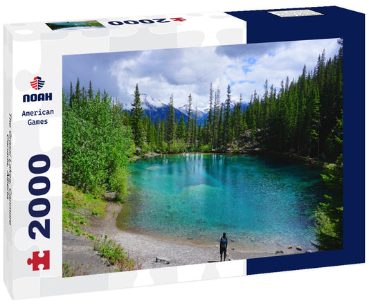 Noah Jigsaw Puzzle The Grassi Lakes, Canmore, Canada, Alberta 2000 pieces