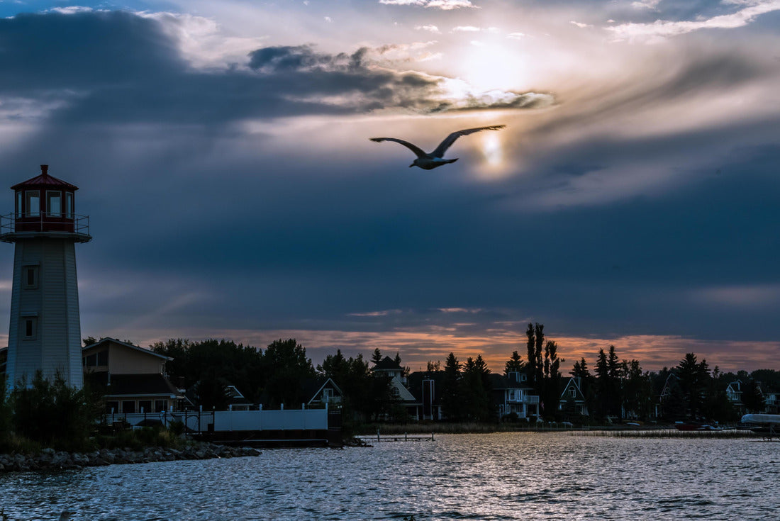 Noah Jigsaw Puzzle Sunset View at Sylvan Lake, Alberta, Canada 2000 pieces