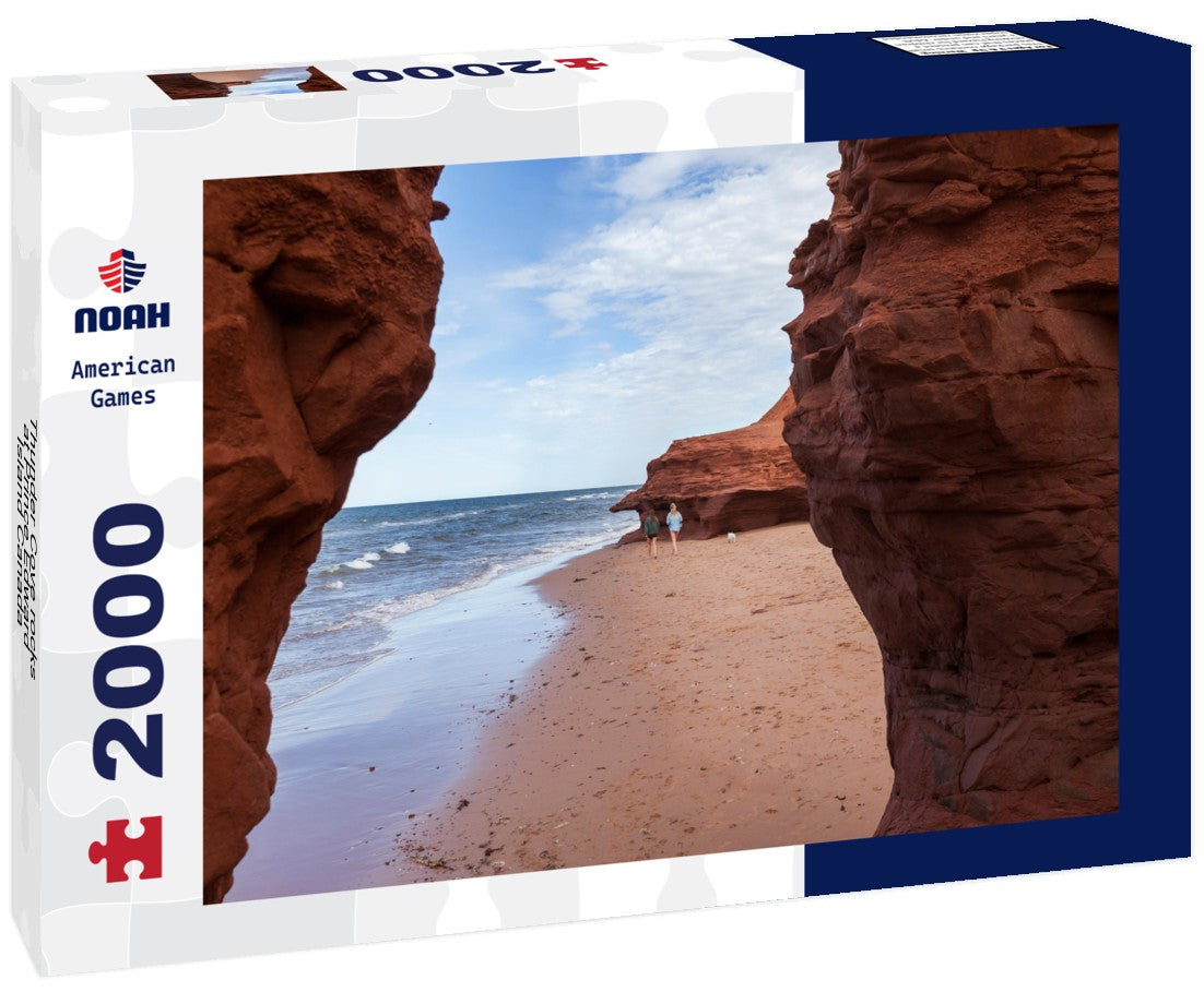 Thunder Cove rocks at Prince Edward Island Canada 2000pc Puzzle