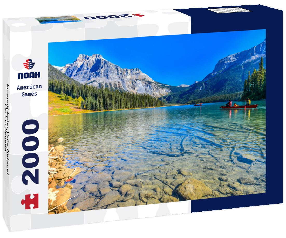 Emerald Lake, Yoho National Park in Kanada 2000pc Puzzle