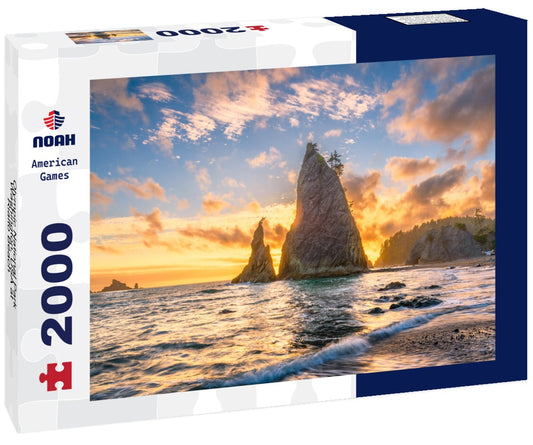 Noah Jigsaw Puzzle Olympic National Park, Washington, USA at Rialto Beach 2000 pieces