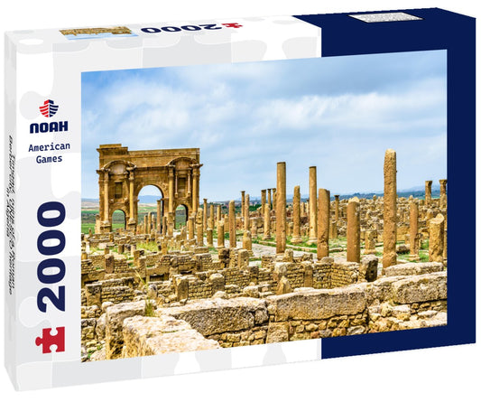 Noah Jigsaw Puzzle Timgad, ruins of a Roman-Berber city, UNESCO heritage in Algeria 2000 pieces