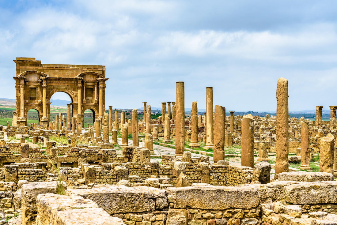 Timgad, ruins of a Roman-Berber city, UNESCO heritage in Algeria 2000pc Puzzle