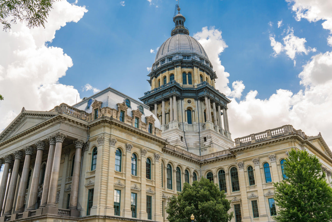 Illinois State Capitol Building in Springfield, Illinois 2000pc Puzzle
