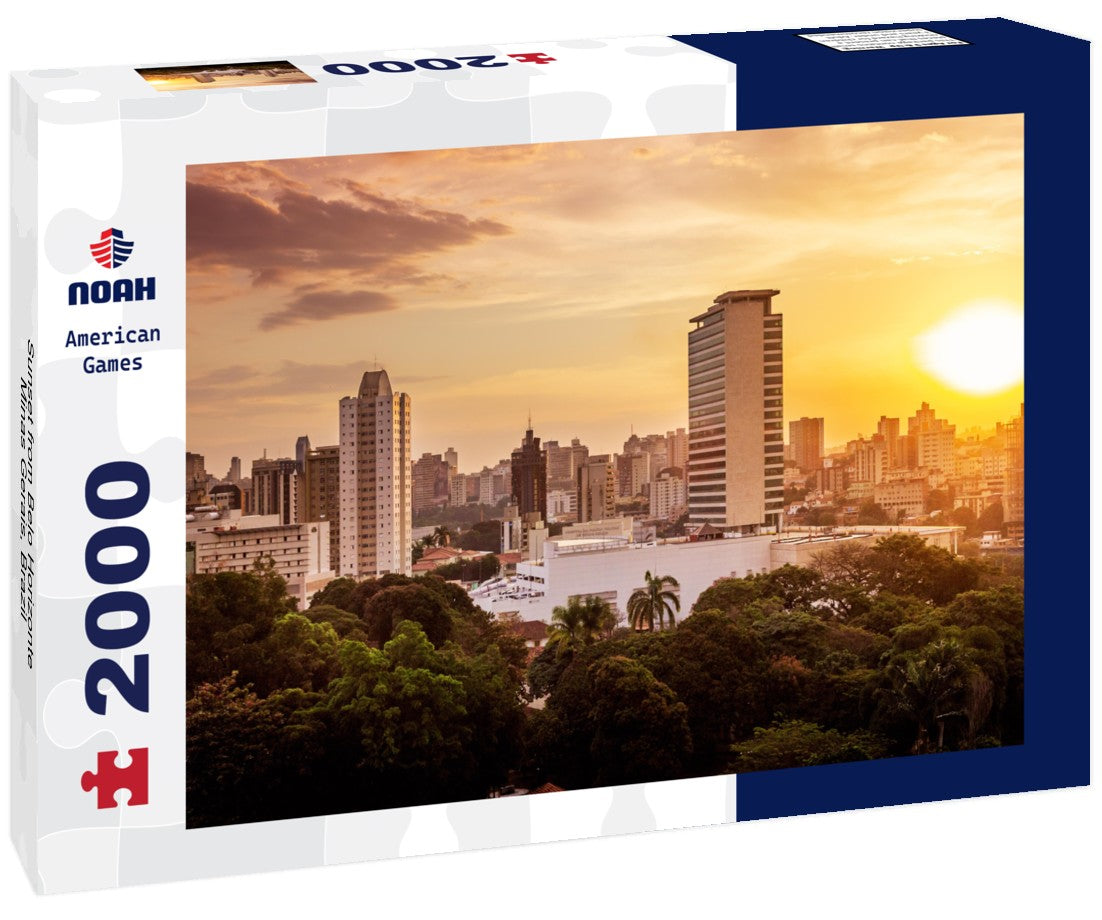 Sunset from Belo Horizonte, Minas Gerais, Brazil 2000pc Puzzle
