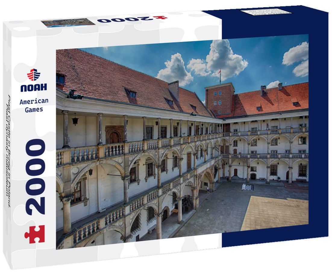 Piast Castle in Brzeg in Poland. Piast dynasty mausoleum 2000pc Puzzle