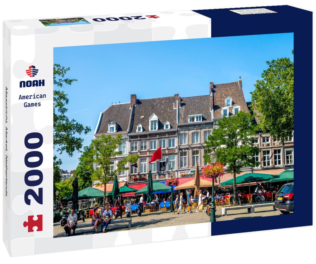 Maastricht, Market, Netherlands 2000pc Puzzle