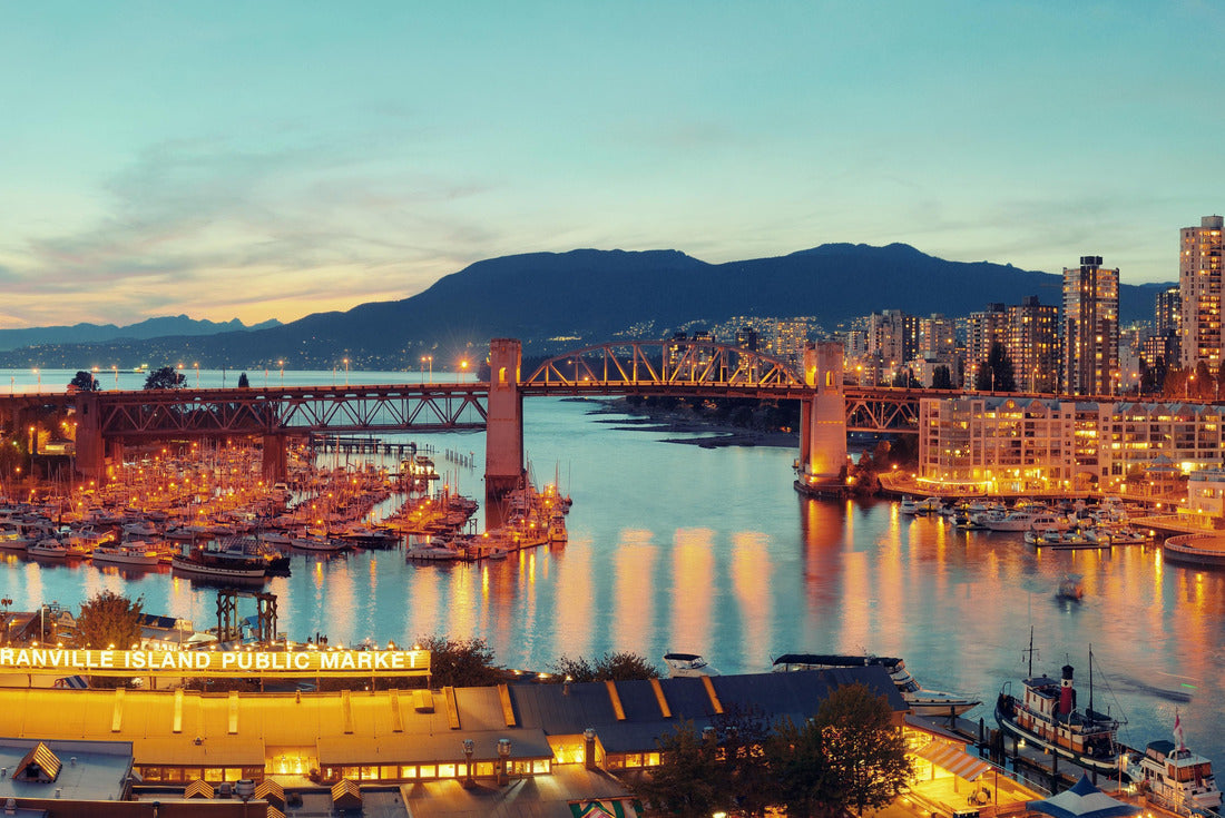 Aerial view of Vancouver Bay in Vancouver, Canada 2000pc Puzzle