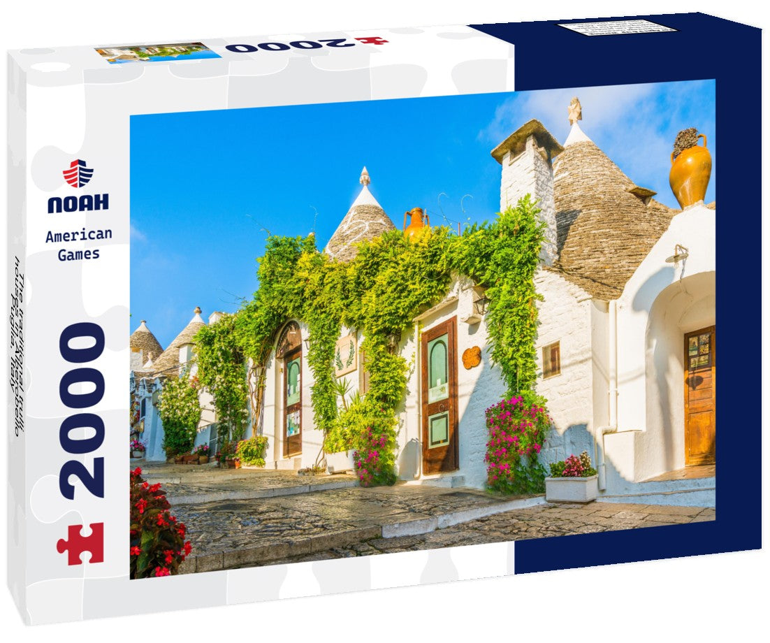 The traditional trulli houses in Alberobello, Puglia, Italy 2000pc Puzzle