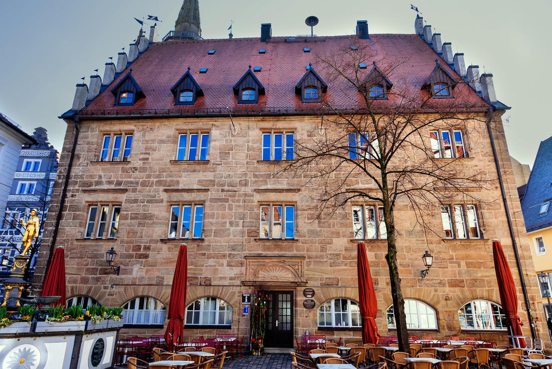 city hall in the old town of Ansbach, Bavaria, Germany 2000pc Puzzle
