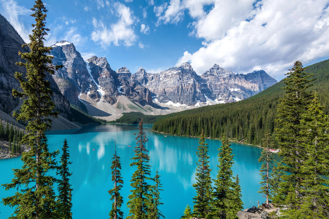Moraine Lake in summer in Banff National Park, Canadian Rockies, Alberta, Canada 2000pc Puzzle