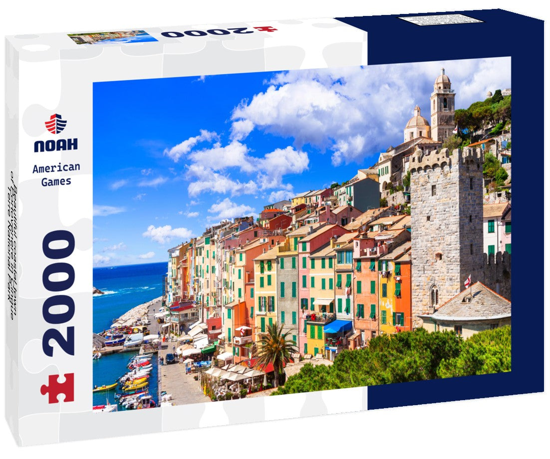 Beautiful coastal town of Portovenere in Cinque Terre National Park, Liguria, Italy 2000pc Puzzle