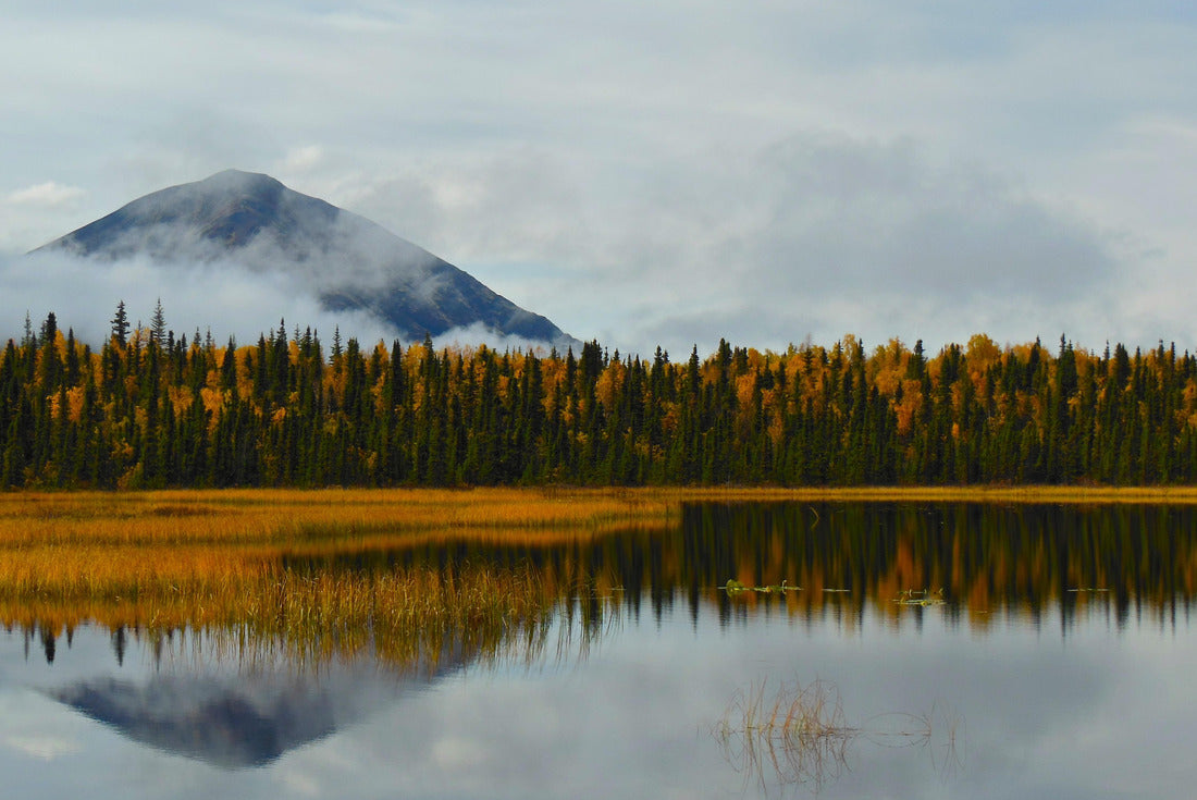 Reflections of Fall Colors in Lake Clark National Park in Alaska 2000pc Puzzle