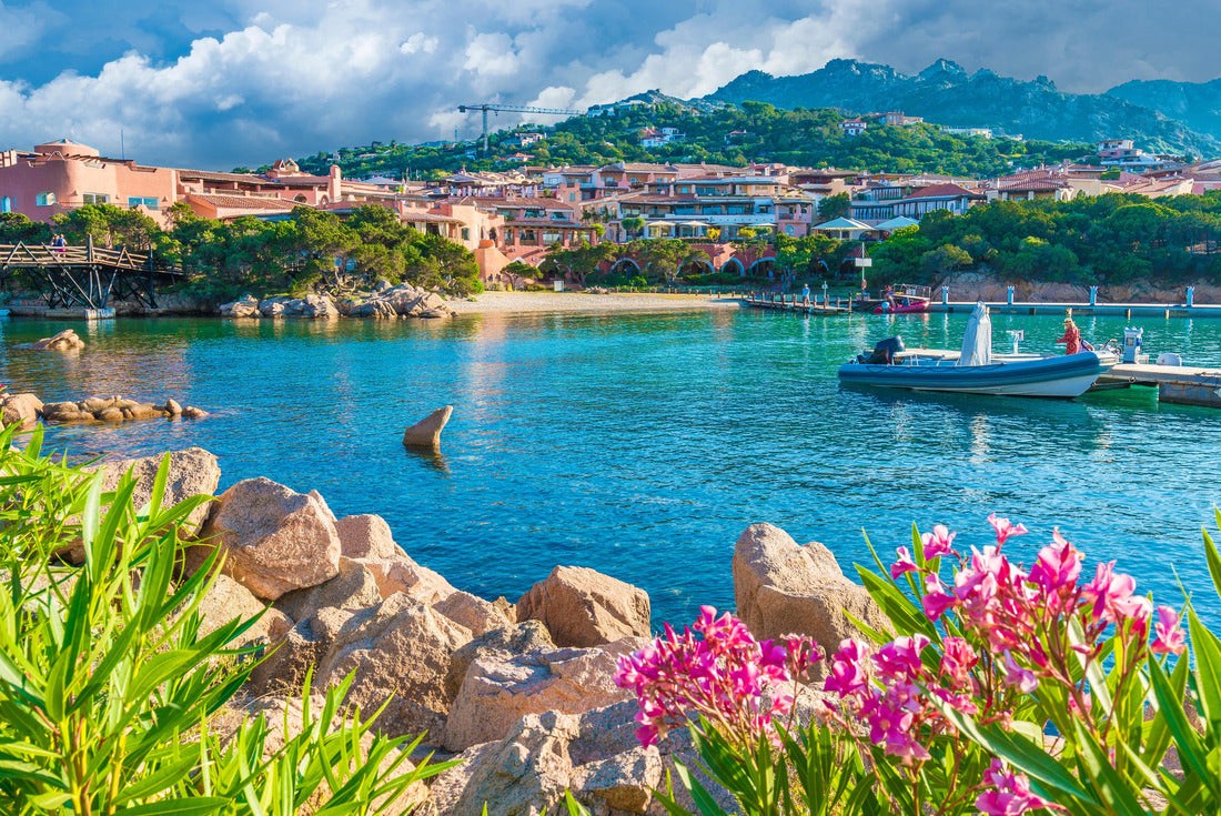 the harbor and village of Porto Cervo, Olbia region, Sardinia Island, Italy 2000pc Puzzle